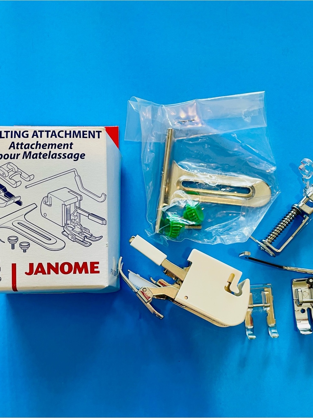 New! Janome Quilting Attachment Set #200100007 For Janome Sewing Machines